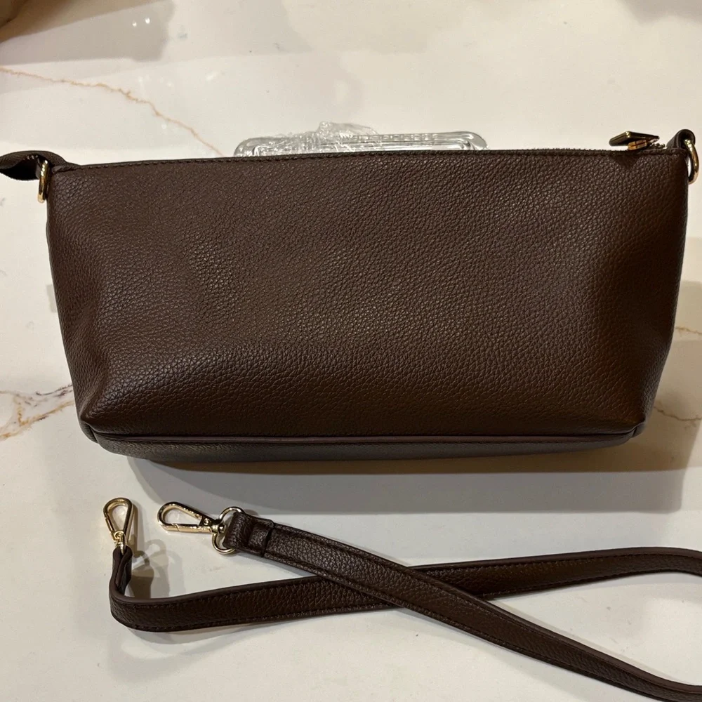 Sondra Roberts Brown Crossbody Bag - Picture 2 of 9